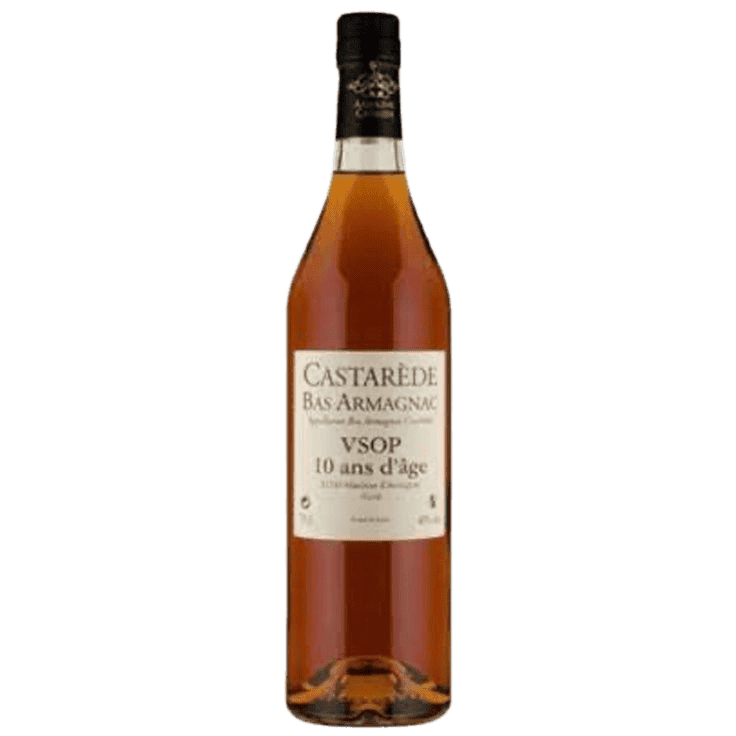 Castarede Armagnac VSOP 10 Yr - 750ML 