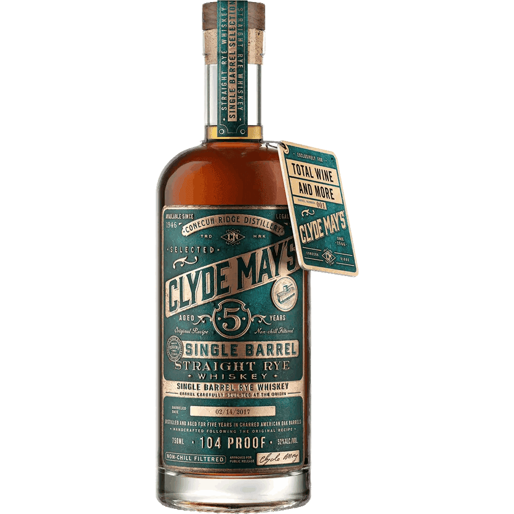 Clyde May's Rye Whiskey 5 Year Barrel Select - Real Liquor