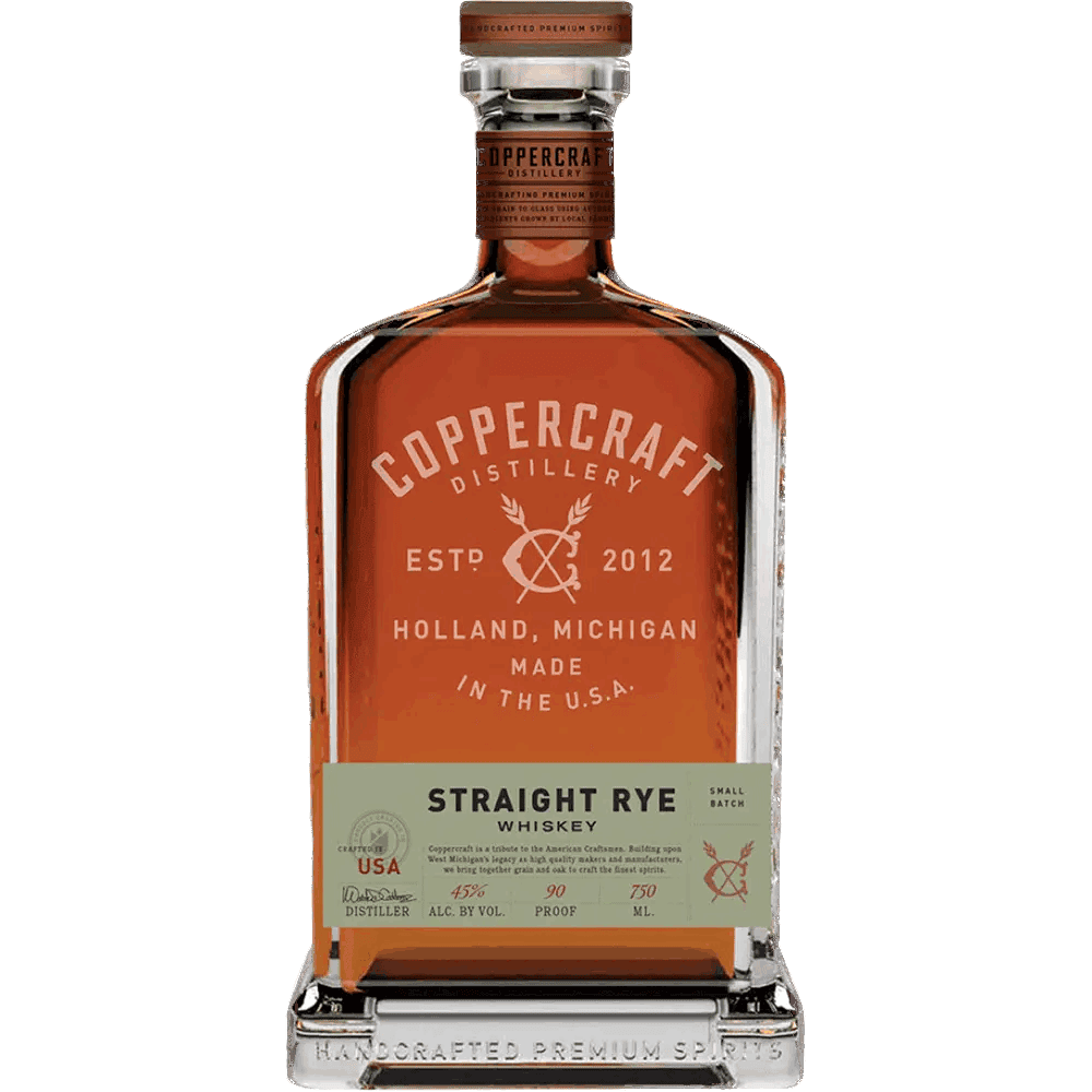 Coppercraft Rye Whiskey - Real Liquor