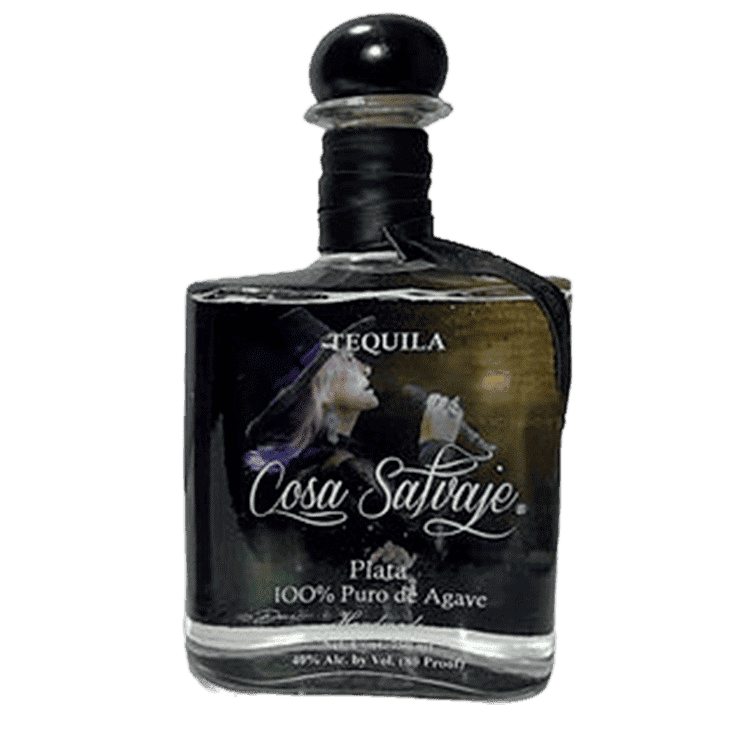 Cosa Salvaje Blanco Black Hat Tequila - 750ML 