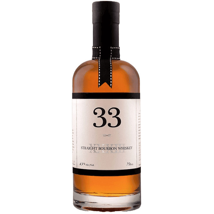 Cutlers 33 Straight Bourbon Whiskey - 750ML 