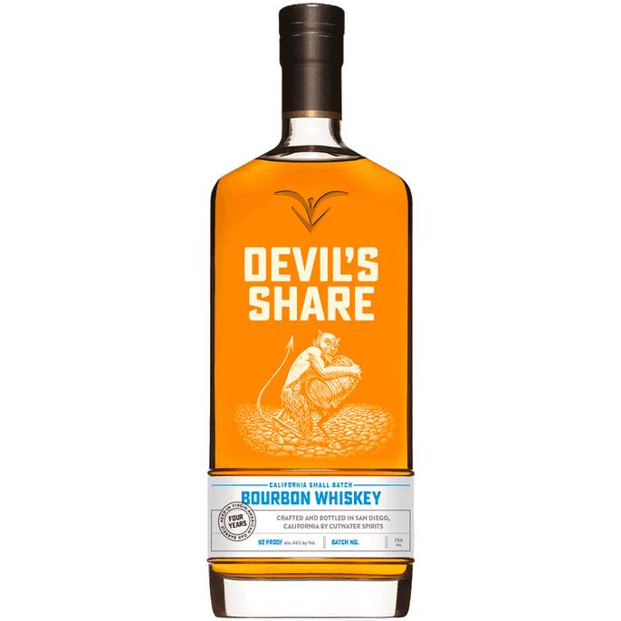 Cutwater Devil’s Share Bourbon Whiskey - 750ML 