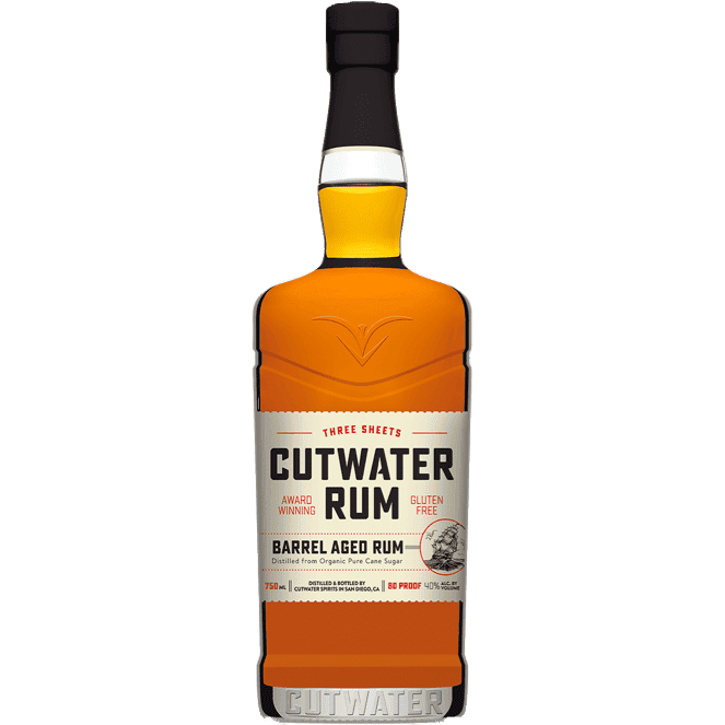 Cutwater Spirits Three Sheets Barrel Aged Rum - 750ML 