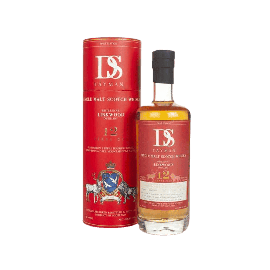 DS Tayman 12 Year Old Linkwood Scotch Whisky Second Edition - 750ML 