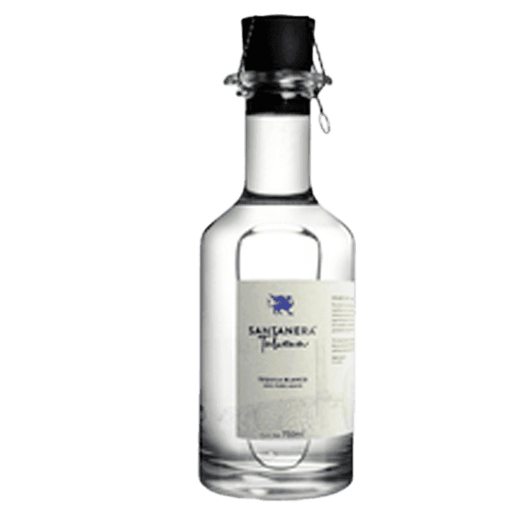 Destileria Santanera Colección Tahona Blanco Tequila 100% de Agave - 750ML 