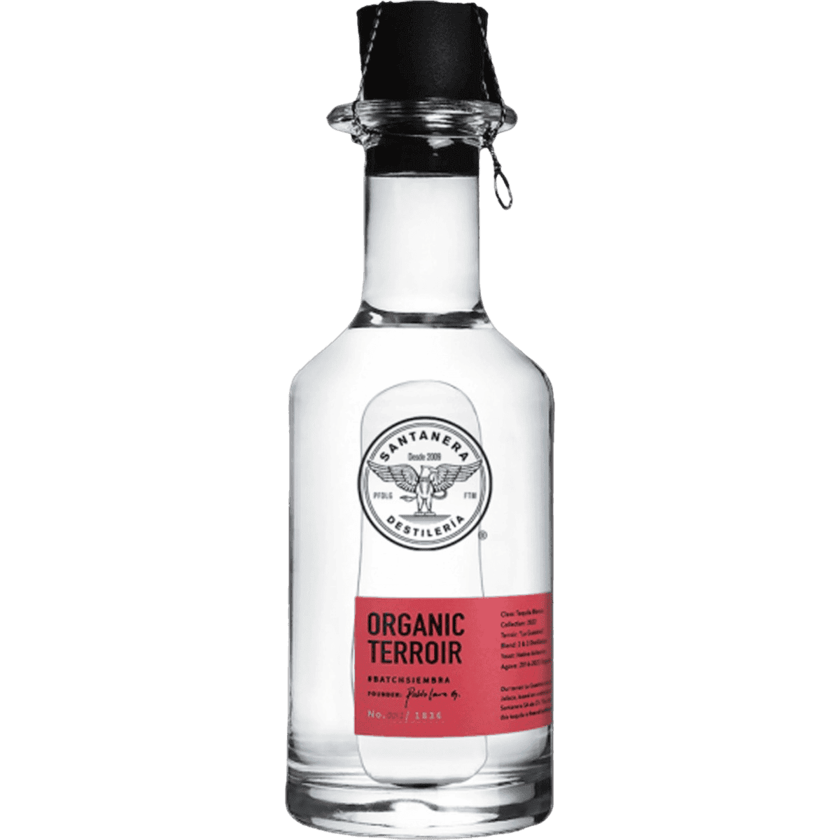 Destileria Santanera Organic Batch Siembra Blanco Tequila - 750ML 