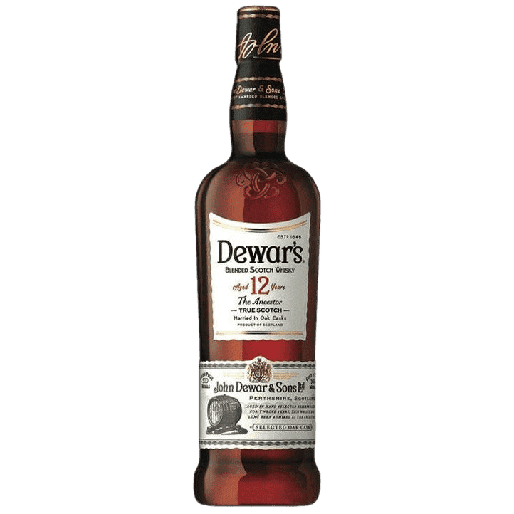 Dewar's 12 Year Scotch Whiskey - 750ML 