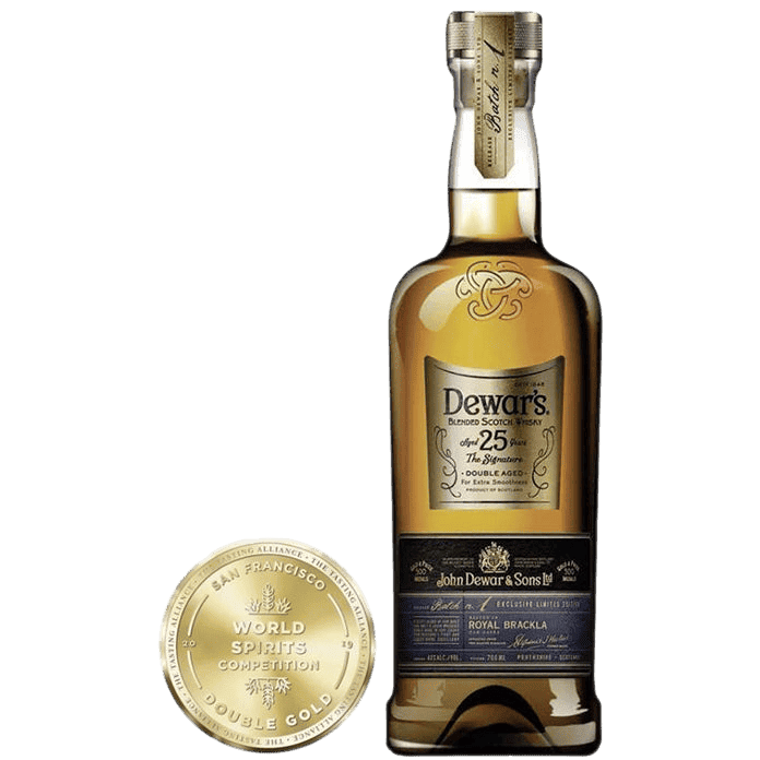 Dewar's 25 Year Old Scotch Whiskey - 750ML 