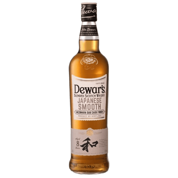 Dewar's Blended Scotch Japanese Smooth Mizunara Oak Cask Finish 8 Yr - 750ML 