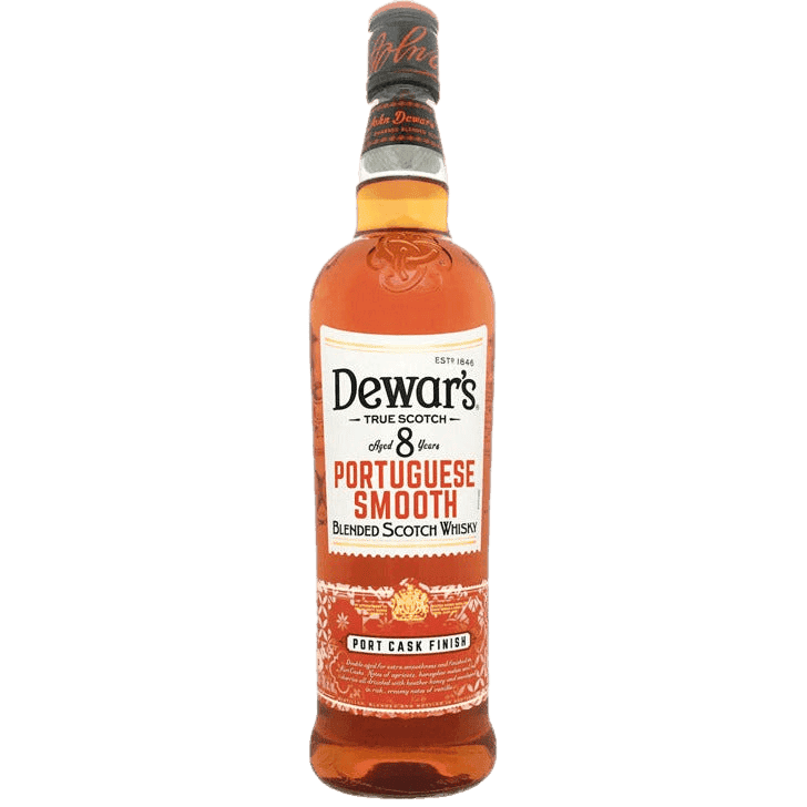 Dewar's Blended Scotch Portuguese Smooth Port Cask Finish 8 Yr - 750ML 