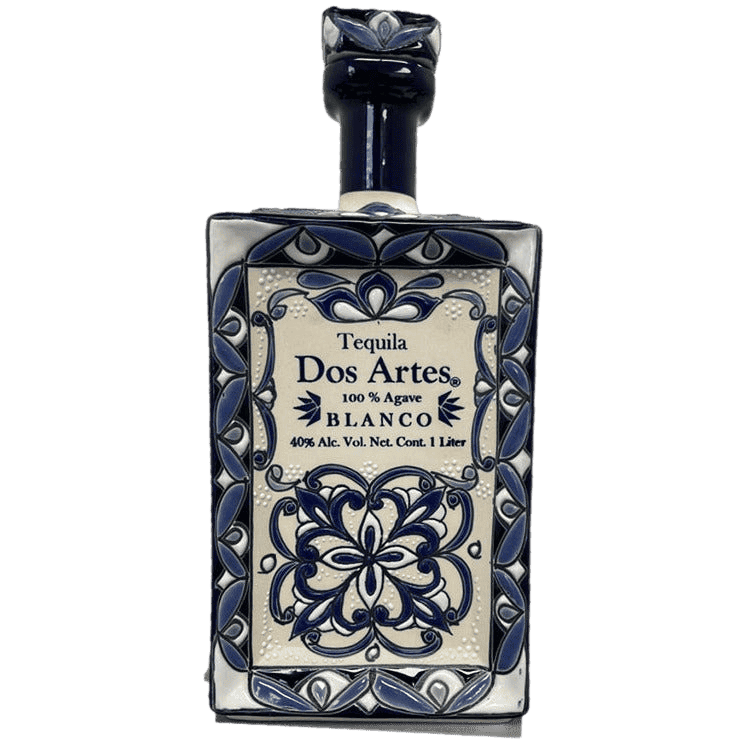 Dos Artes Blanco Tequila Hand Painted - 1L 