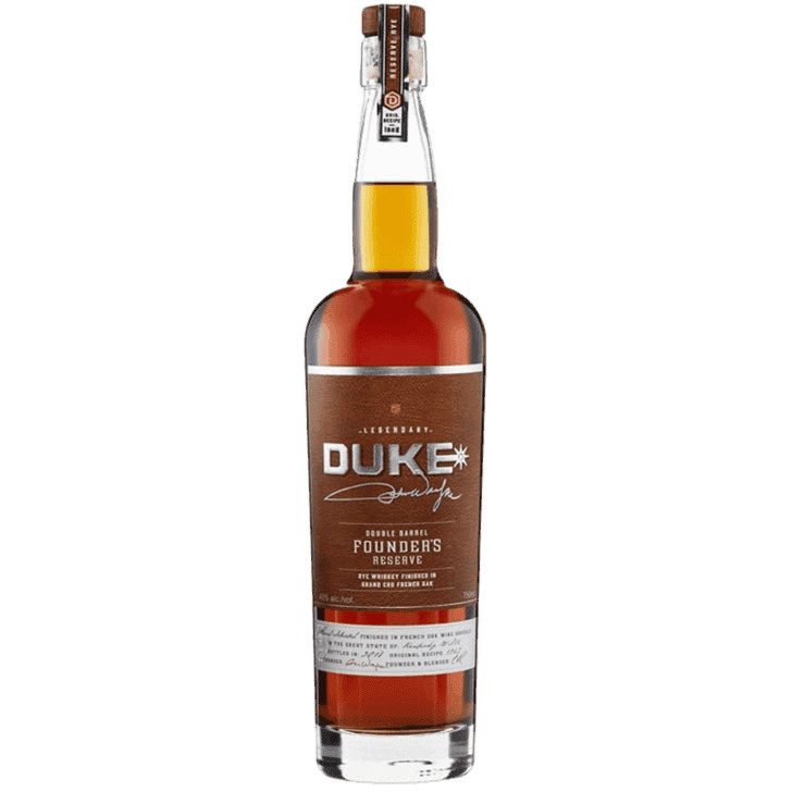 Duke Rye Whiskey Double Barrel Founder's Reserve - 750ML 