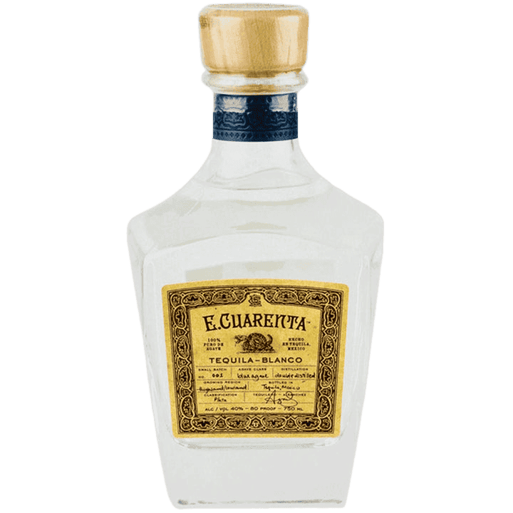 E. Cuarenta Tequila Blanco - 750ML 