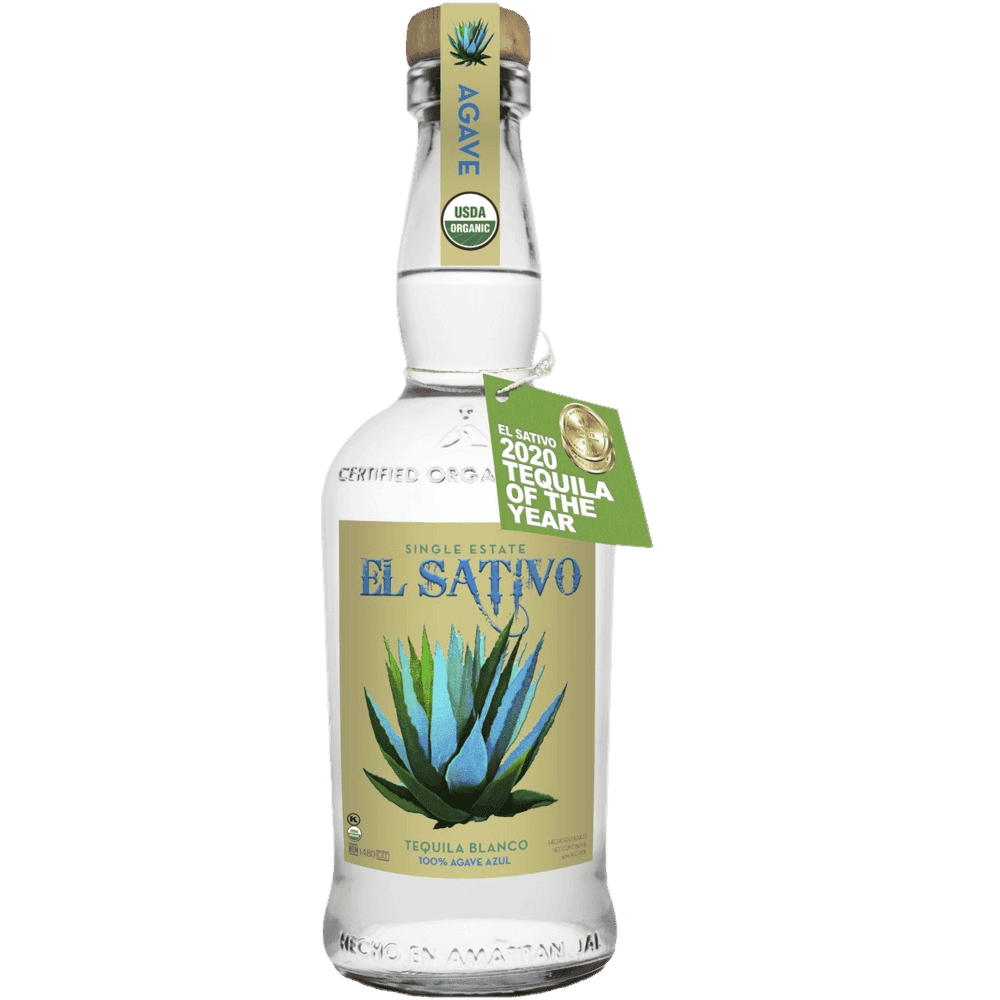 El Sativo Single Estate Blanco Tequila - 750ML 