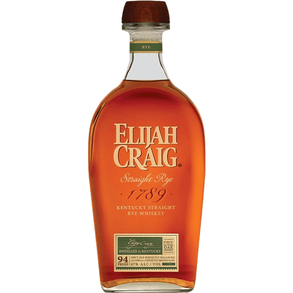 Elijah Craig Straight Rye Whiskey - 1.75L 