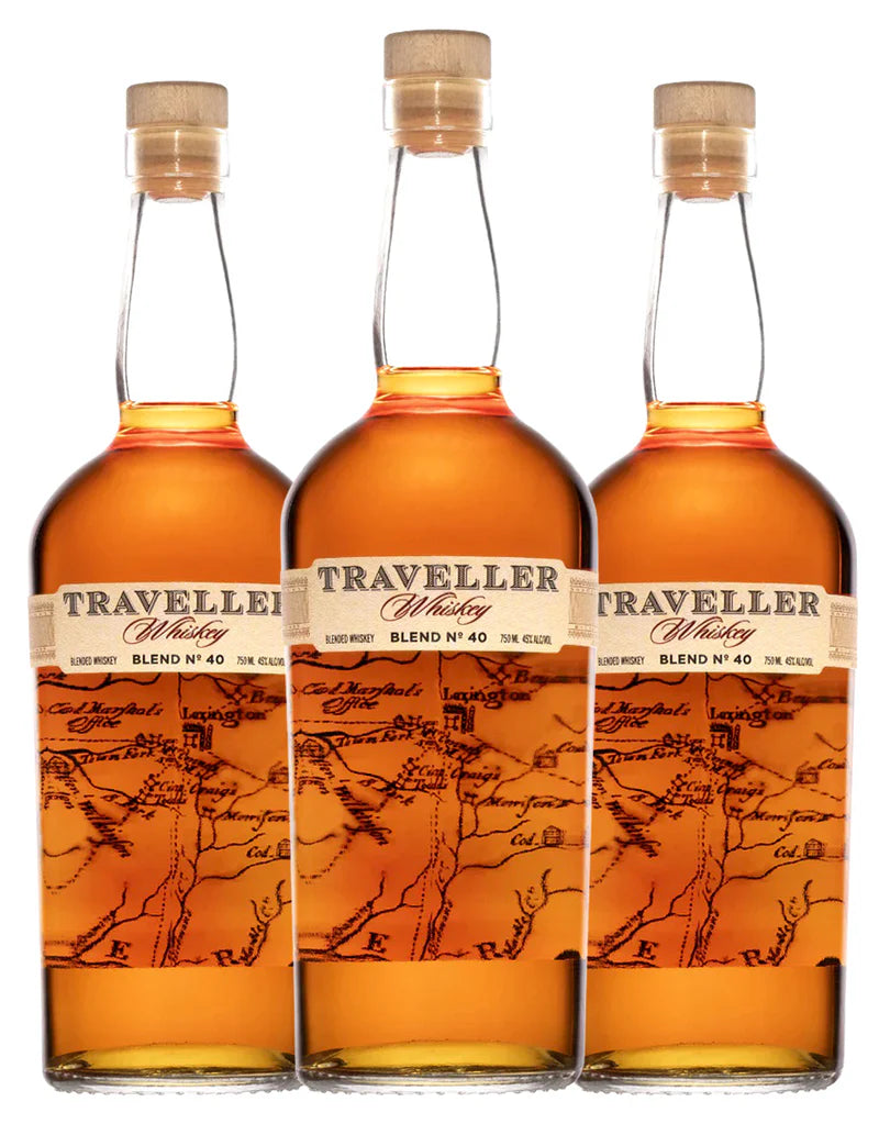 Traveller Blend No. 40 Whiskey by Chris Stapleton 3 Pack - 750ML