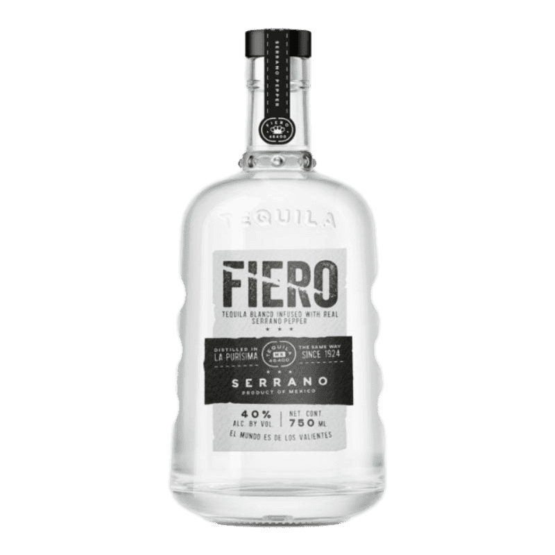 Fiero Infused With Serrano Pepper Blanco Tequila - 750ML 