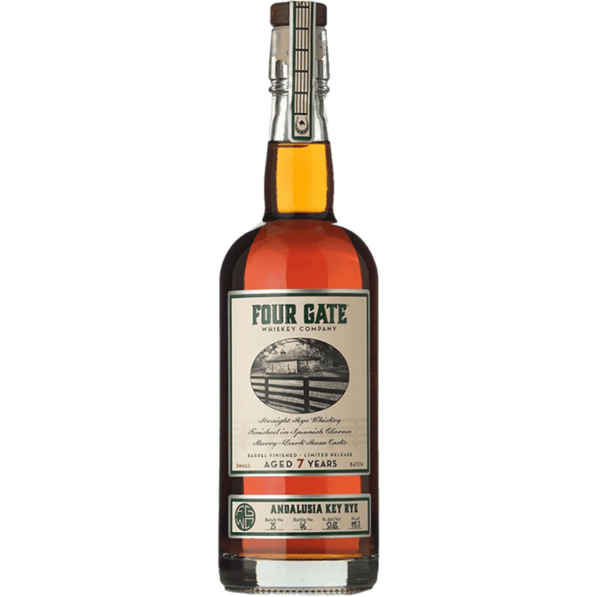 Four Gate 7 Year Andalusia Key Rye - 750ML 