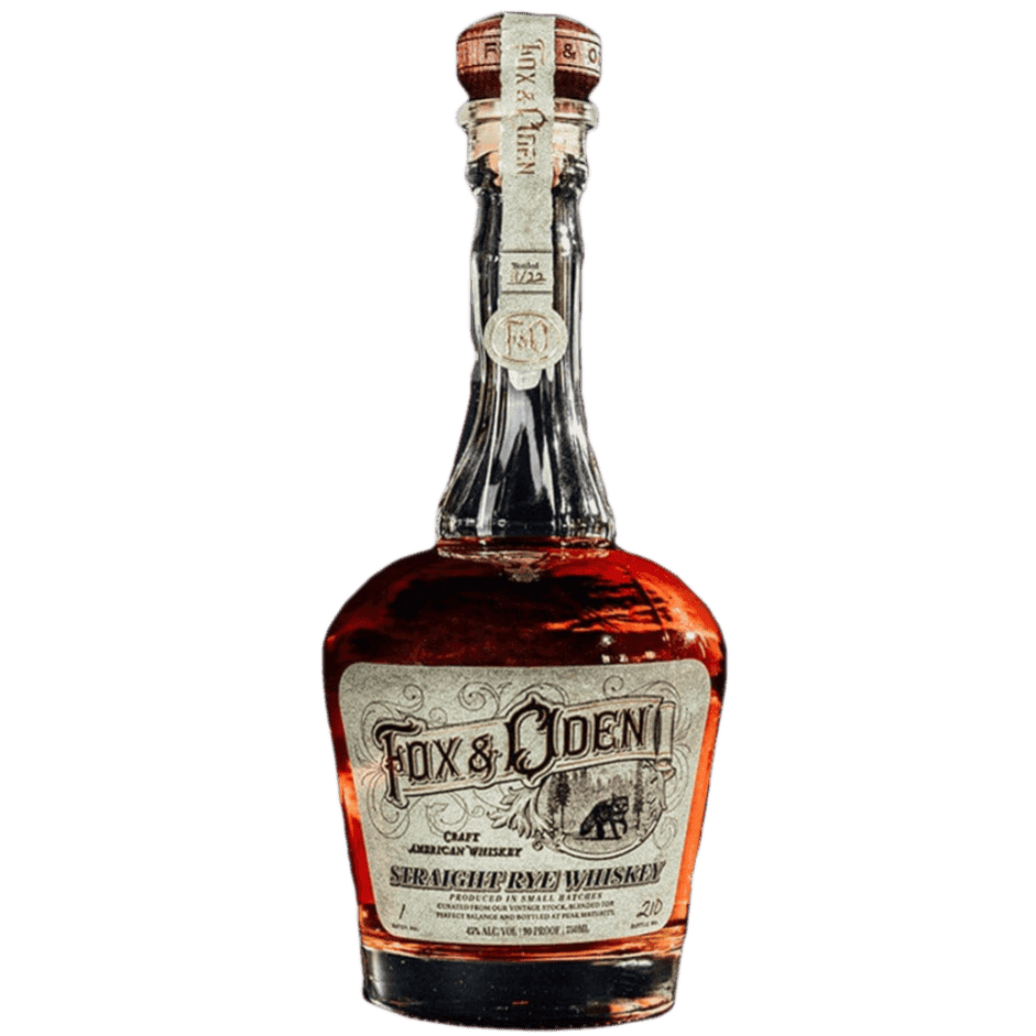 Fox & Oden Straight Rye Whiskey - 750ML 