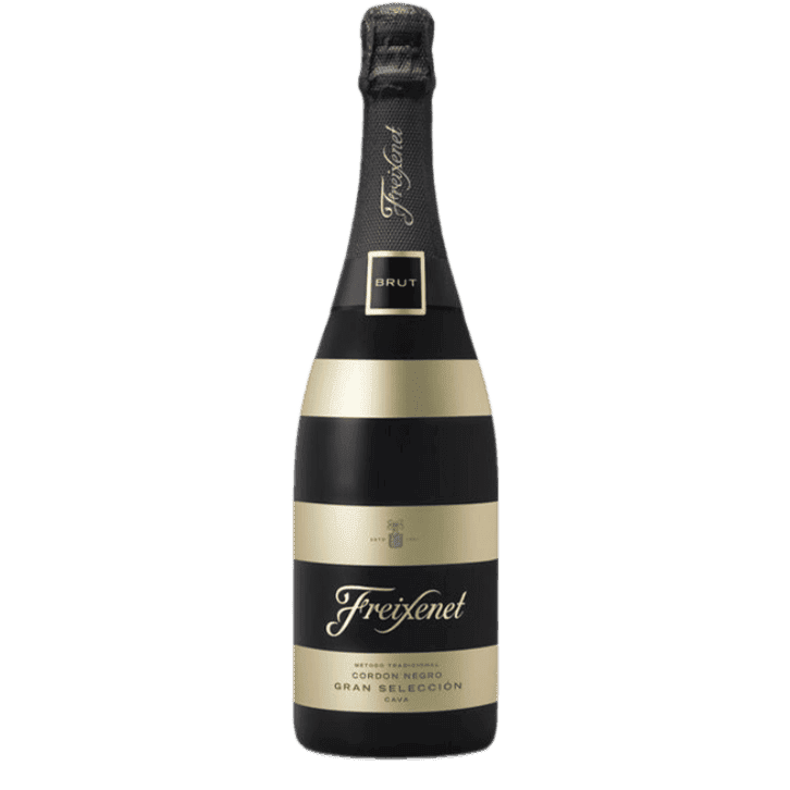 Freixenet Cava Brut Cordon Negro Gran Seleccion Striped Label - 750ML 