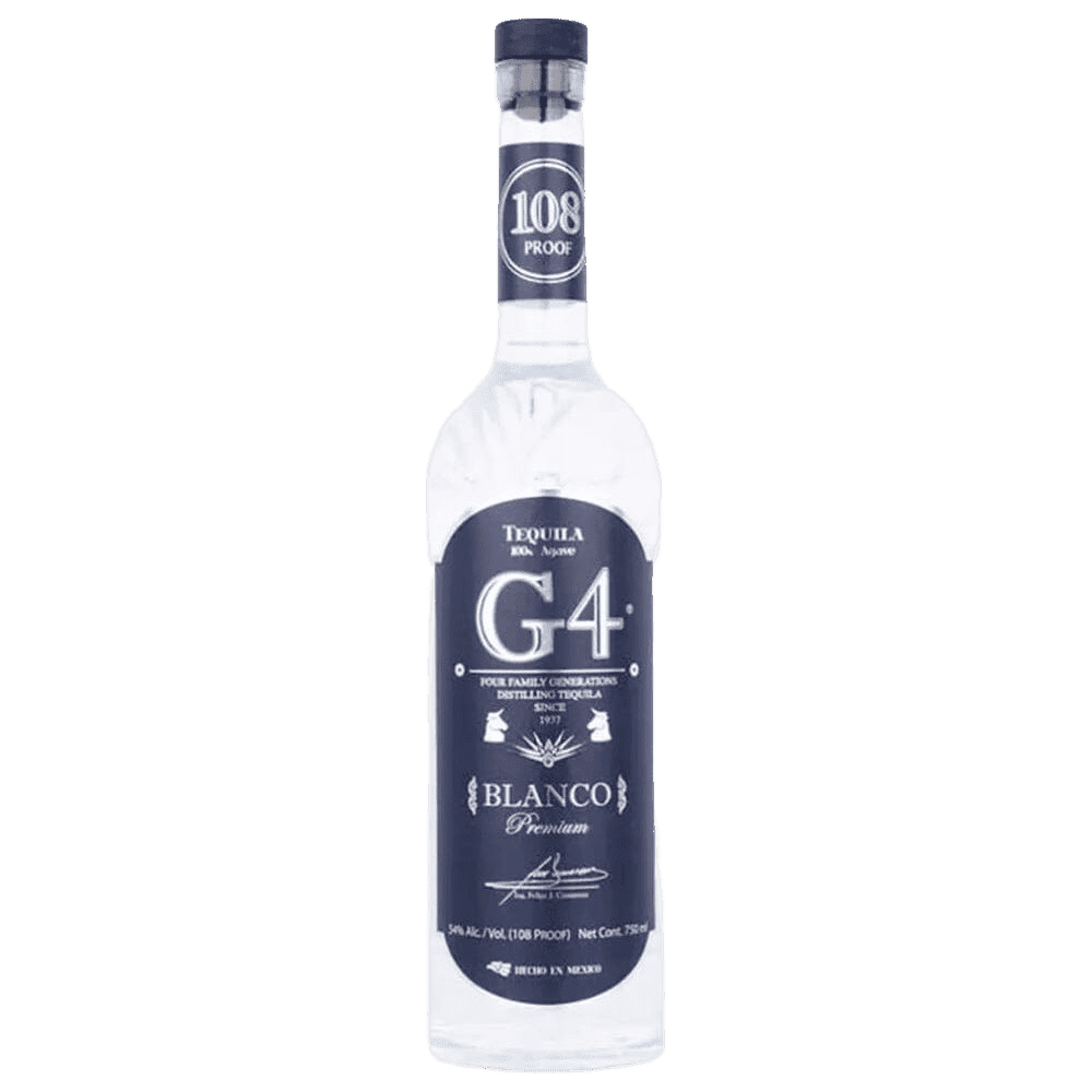 G4 Tequila Blanco 108 High Proof - 750ML 