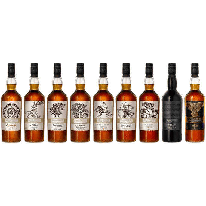 Game Of Thrones Complete Set Scotch Whisky - 750ML 