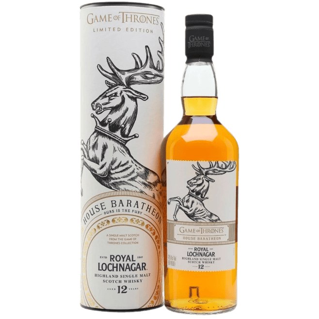 Game of Thrones House Baratheon Royal Lochnagar 12 Year Old Scotch Whisky - 750ML 