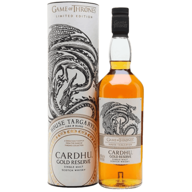 Game of Thrones House Targaryen Cardhu Gold Reserve - 750ML 