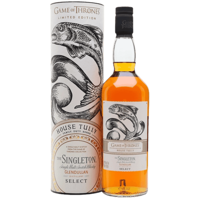 Game of Thrones House Tully Singleton of Glendullan Select Scotch Whisky - 750ML 