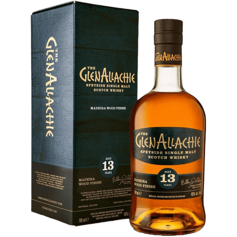 GlenAllachie 13 Year Old Madeira Wood Finish Scotch Whisky - 750ML 