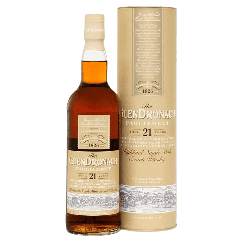 GlenDronach Parliament 21 Year Old Scotch Whisky - 750ML 