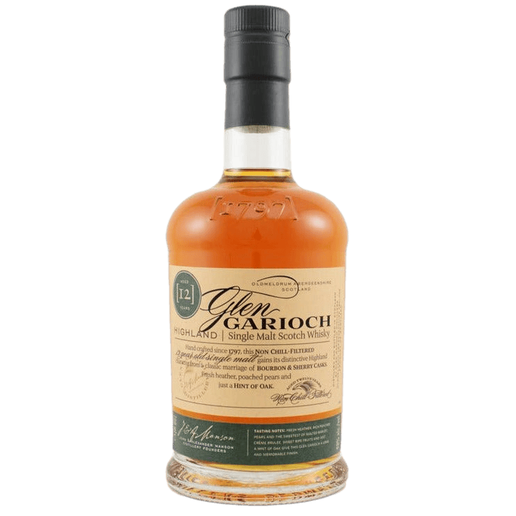 Glen Garioch 12 Year Old Highland Single Malt Scotch Whisky - 750ML 