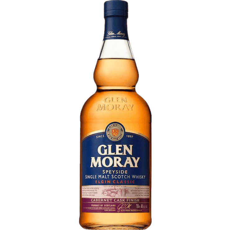 Glen Moray Elgin Classic Cabernet Cask Finish Scotch Whisky - 750ML 