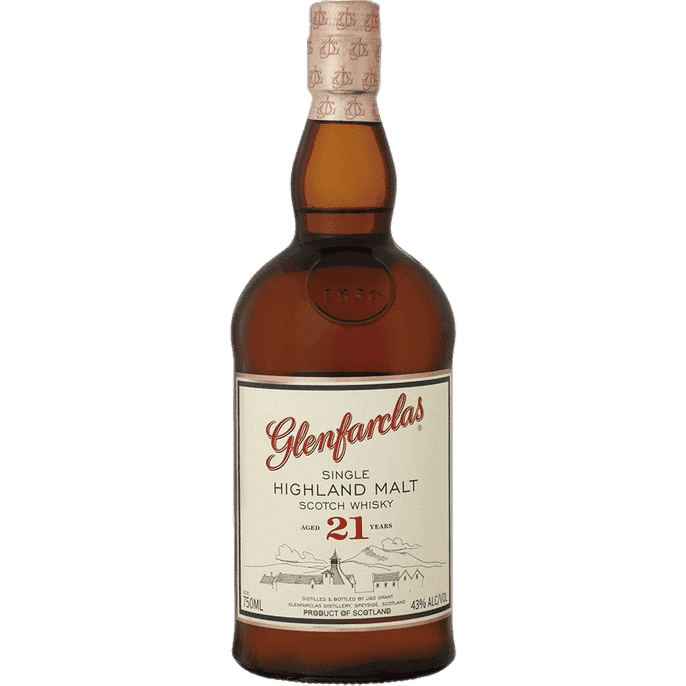 Glenfarclas 21 Year Scotch Whiskey - 750ML 