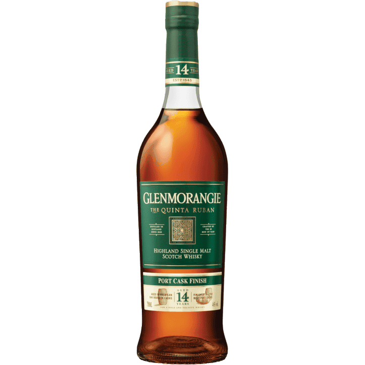 Glenmorangie Single Malt Scotch The Quinta Ruban Port Cask Finish 14 Year - 750ML 