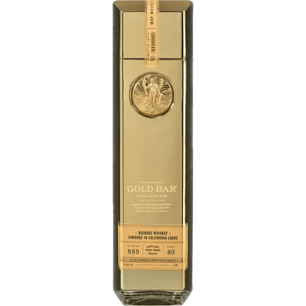 Gold Bar Whiskey Real Liquor