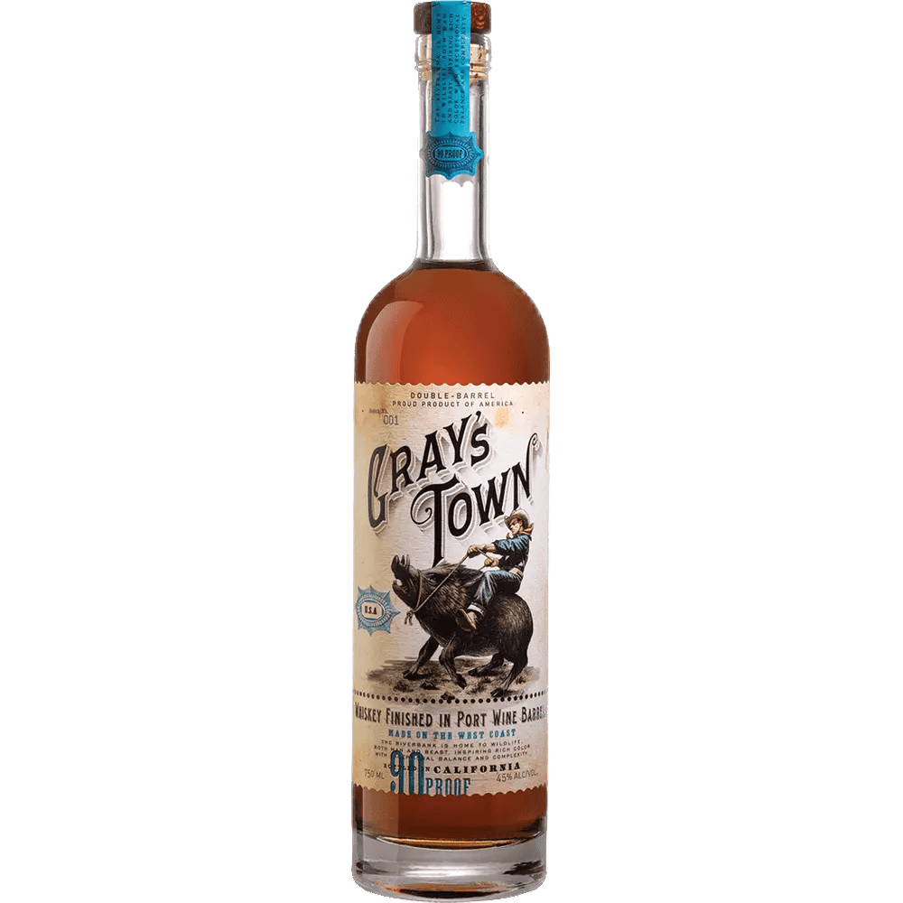 Gray's Town American Whiskey Real Liquor