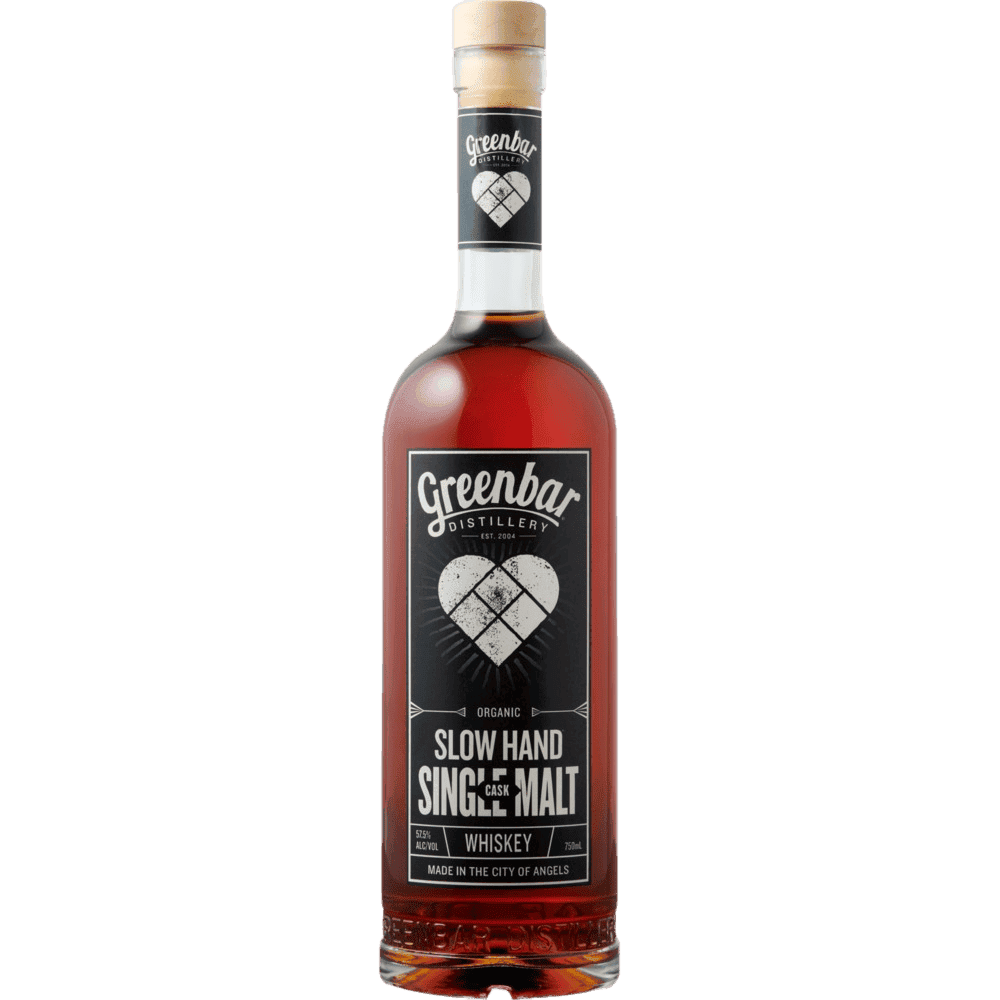 Greenbar Distillery Slow Hand Single Malt Cask Whiskey - 750ML 