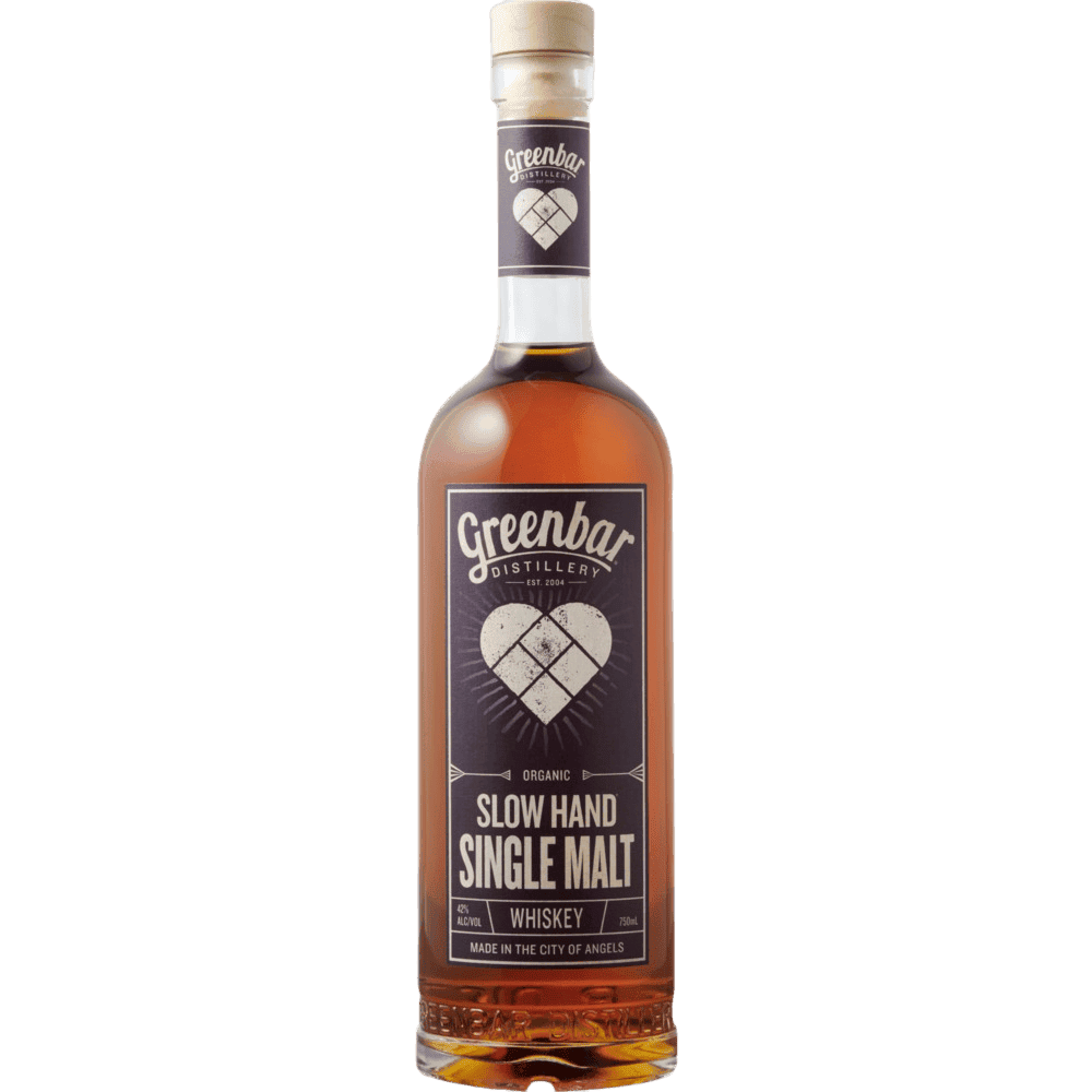 Greenbar Distillery Slow Hand Single Malt Whiskey - 750ML 