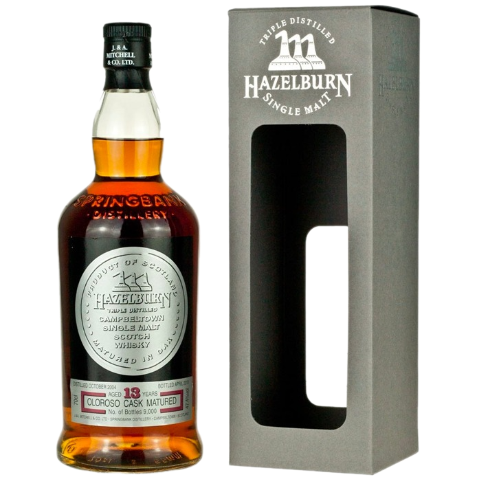 Hazelburn Single Malt 13 Year Old Scotch - 750ML 