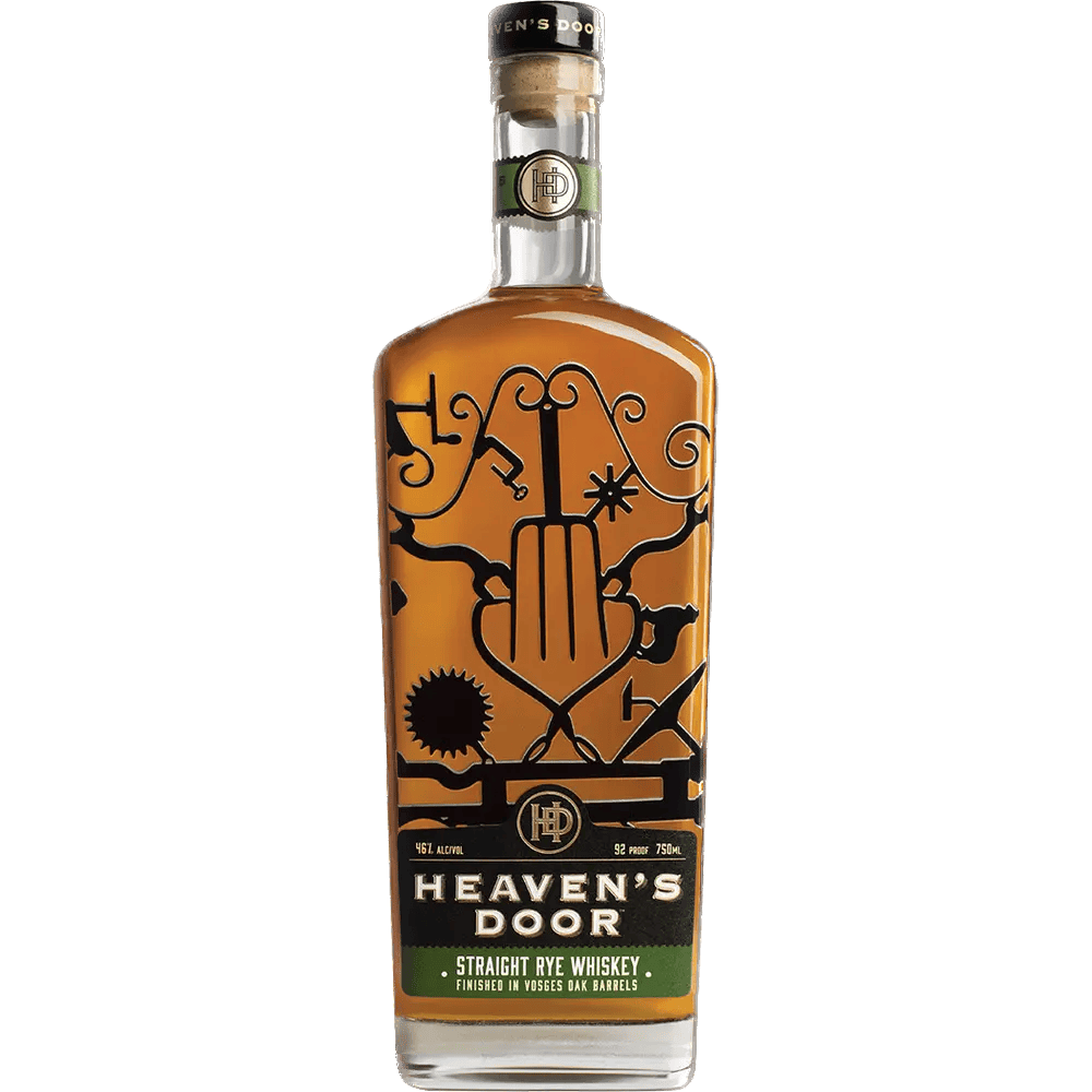 Heaven's Door Straight Rye Whiskey Real Liquor