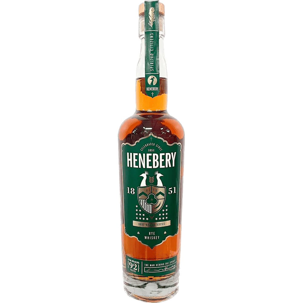 Henebery Straight Rye Whiskey Real Liquor