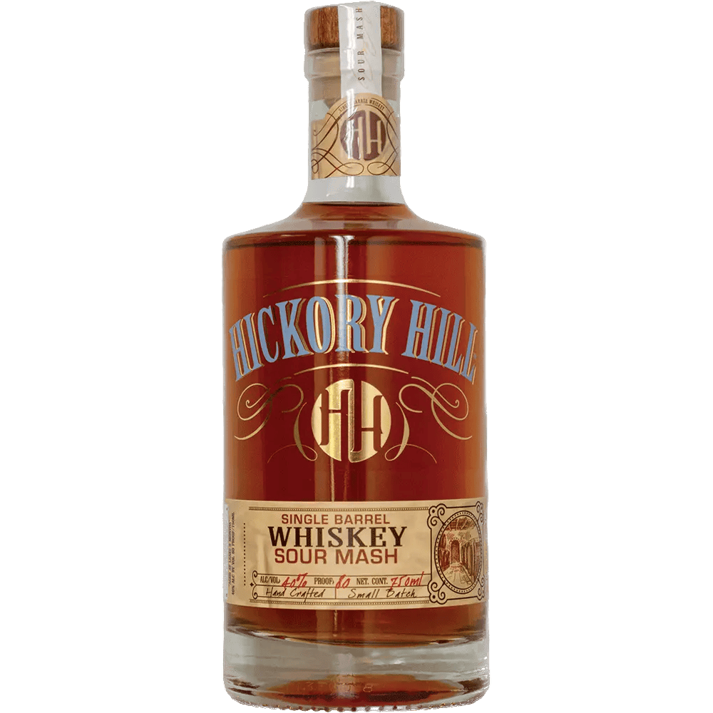 Hickory Hill Sour Mash Whiskey Real Liquor