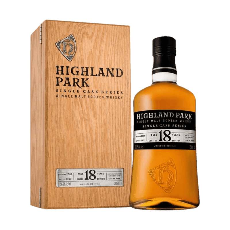 Highland Park 'Single Cask Series' 18 Year Old Scotch Whisky 2003 - 750ML 