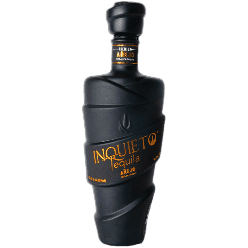 Inquieto Anejo Black Tequila - 750ML 