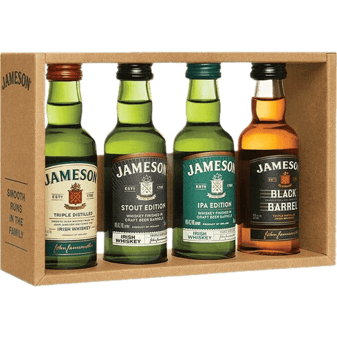 Jameson Irish Whiskey 4x50ml Trial Pack - 750ML 