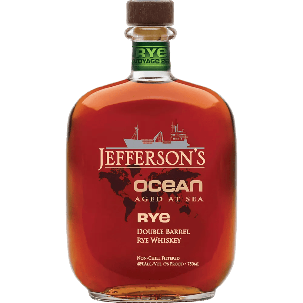 Jefferson's Ocean Aged at Sea Double Barrel Rye Whiskey Real Liquor