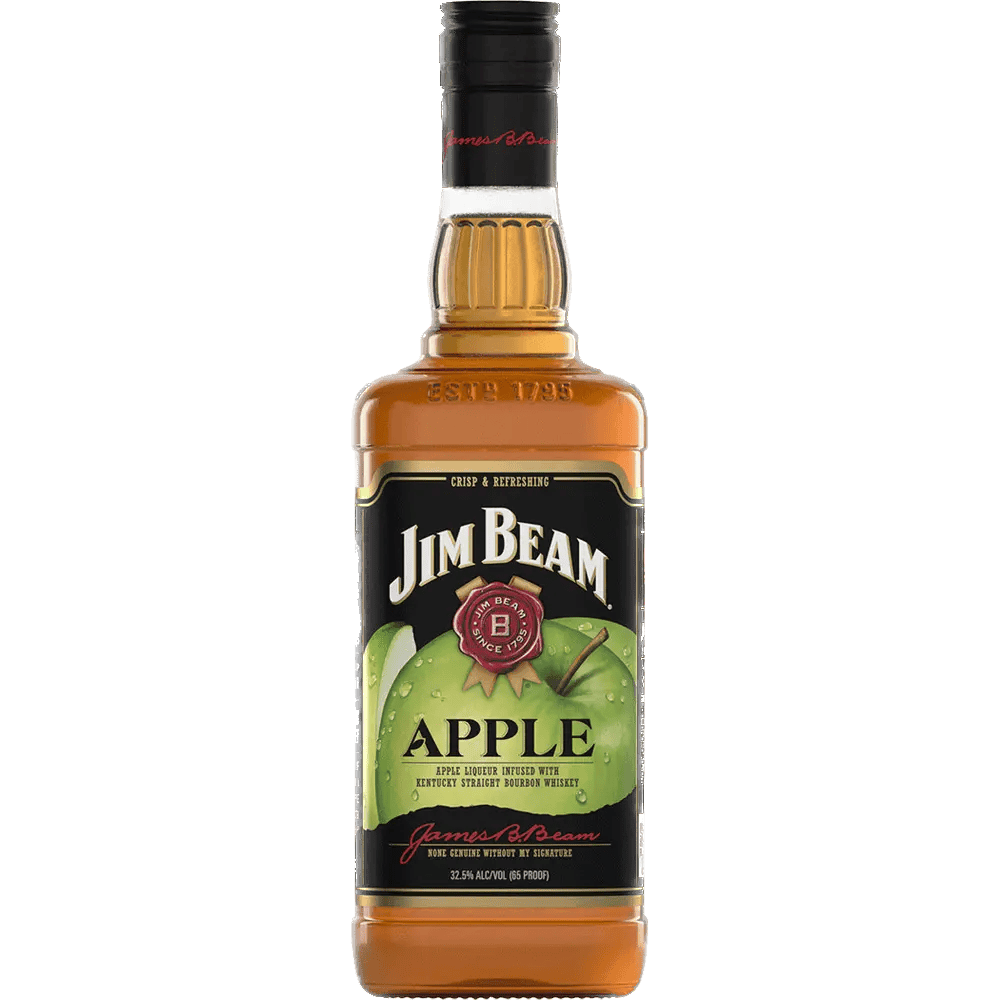 Jim Beam Apple Bourbon Whiskey Real Liquor