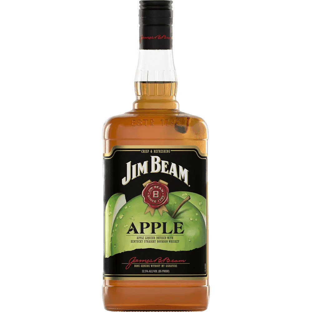 Jim Beam Apple Bourbon Whiskey Real Liquor