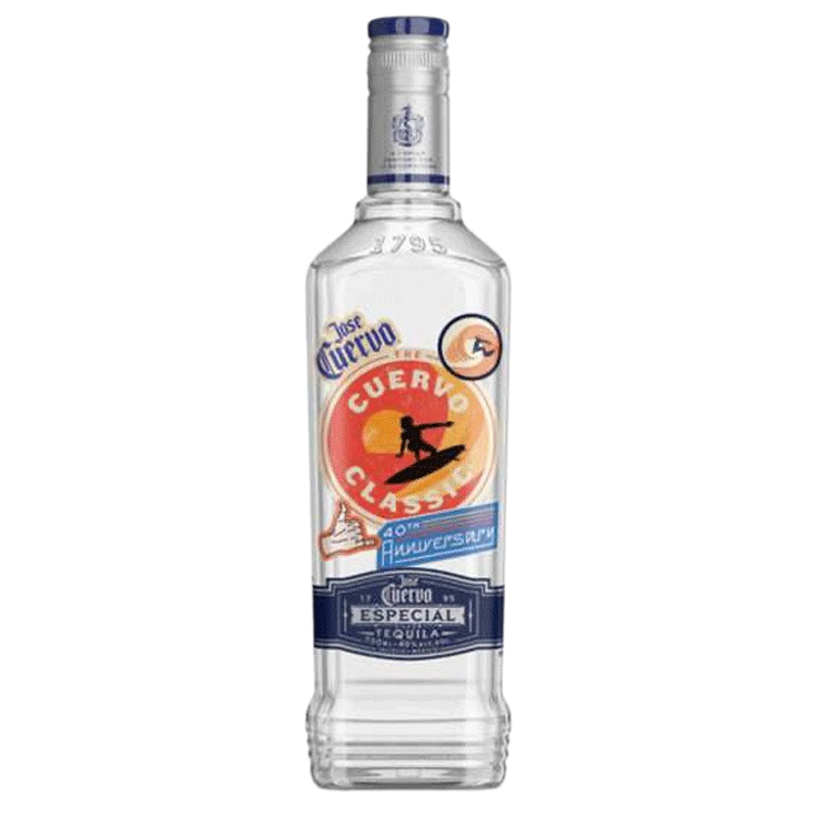 Jose Cuervo 40th Anniversary Cuervo Classic Surf Competition Silver Tequila - 750ML 